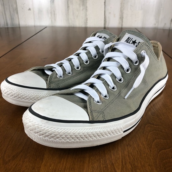 Converse Men's Gray Low Top Sneakers sz 11.5